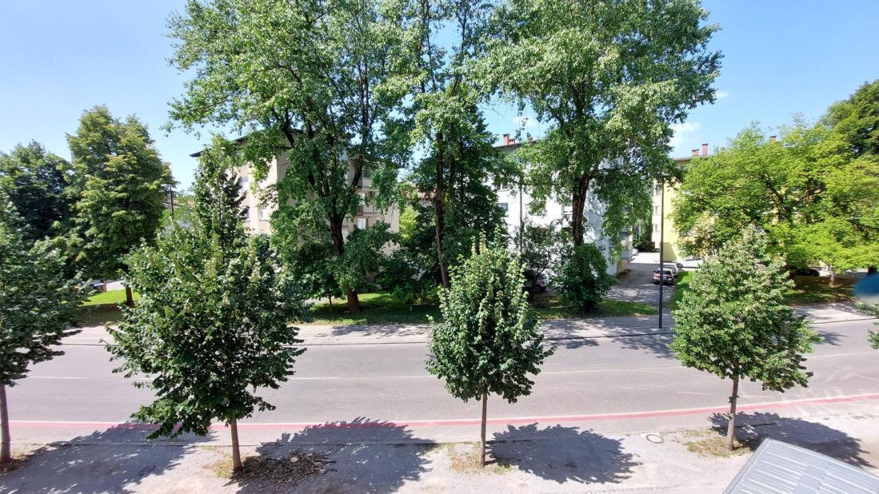 Cozy, Bright And Affordable Studio W/ Free Parking Ljubljana Bagian luar foto
